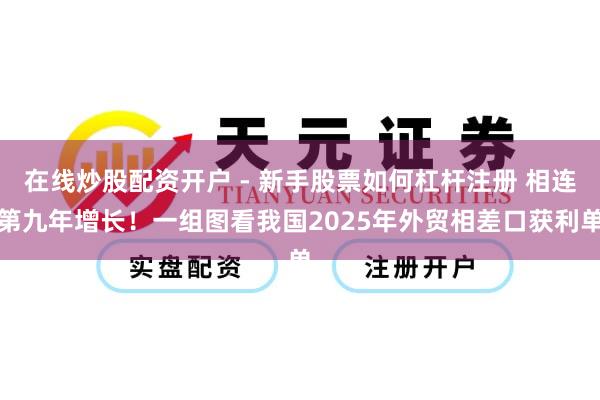 在线炒股配资开户 - 新手股票如何杠杆注册 相连第九年增长！一组图看我国2025年外贸相差口获利单